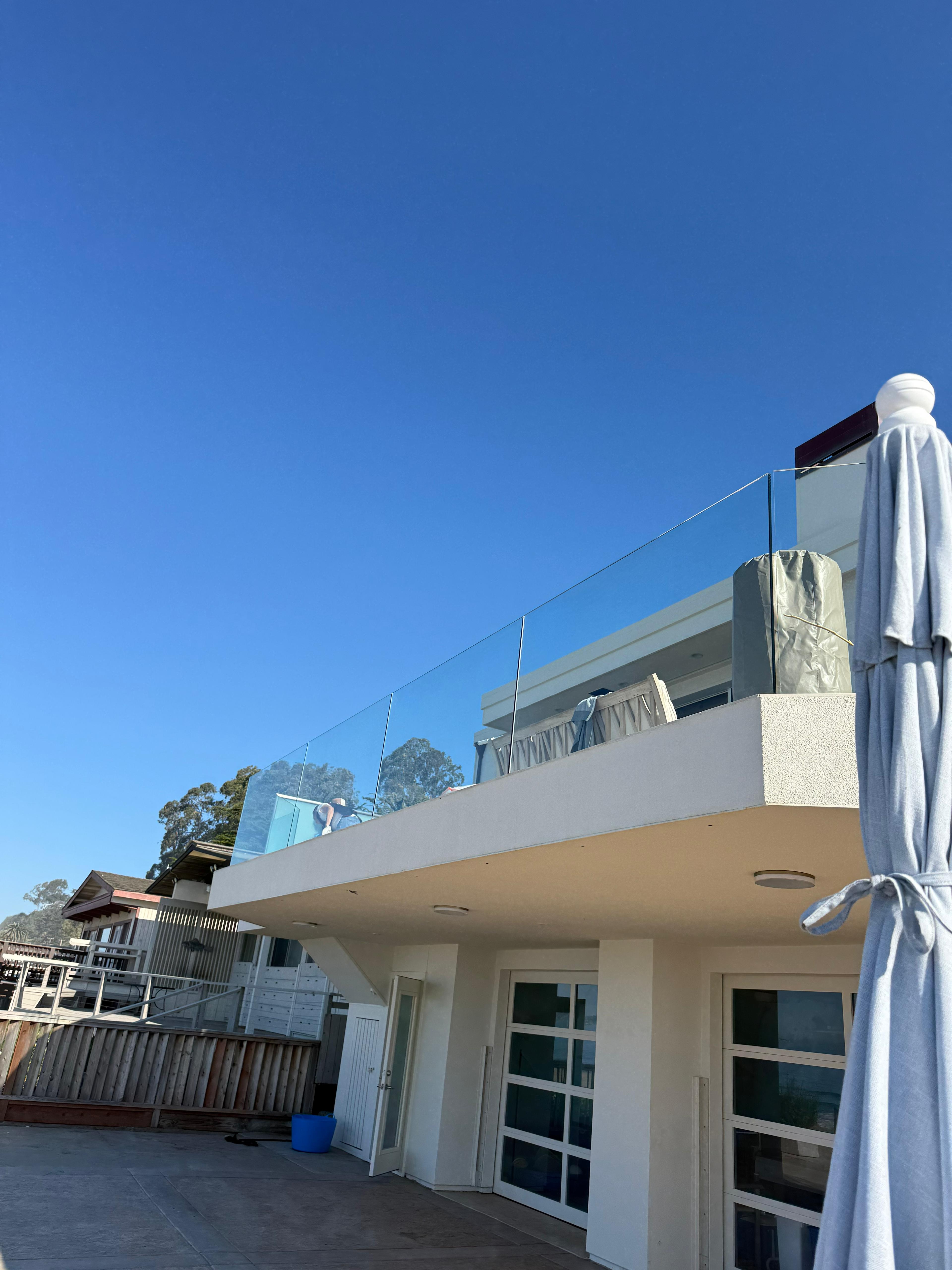 Beachfront property cleaning