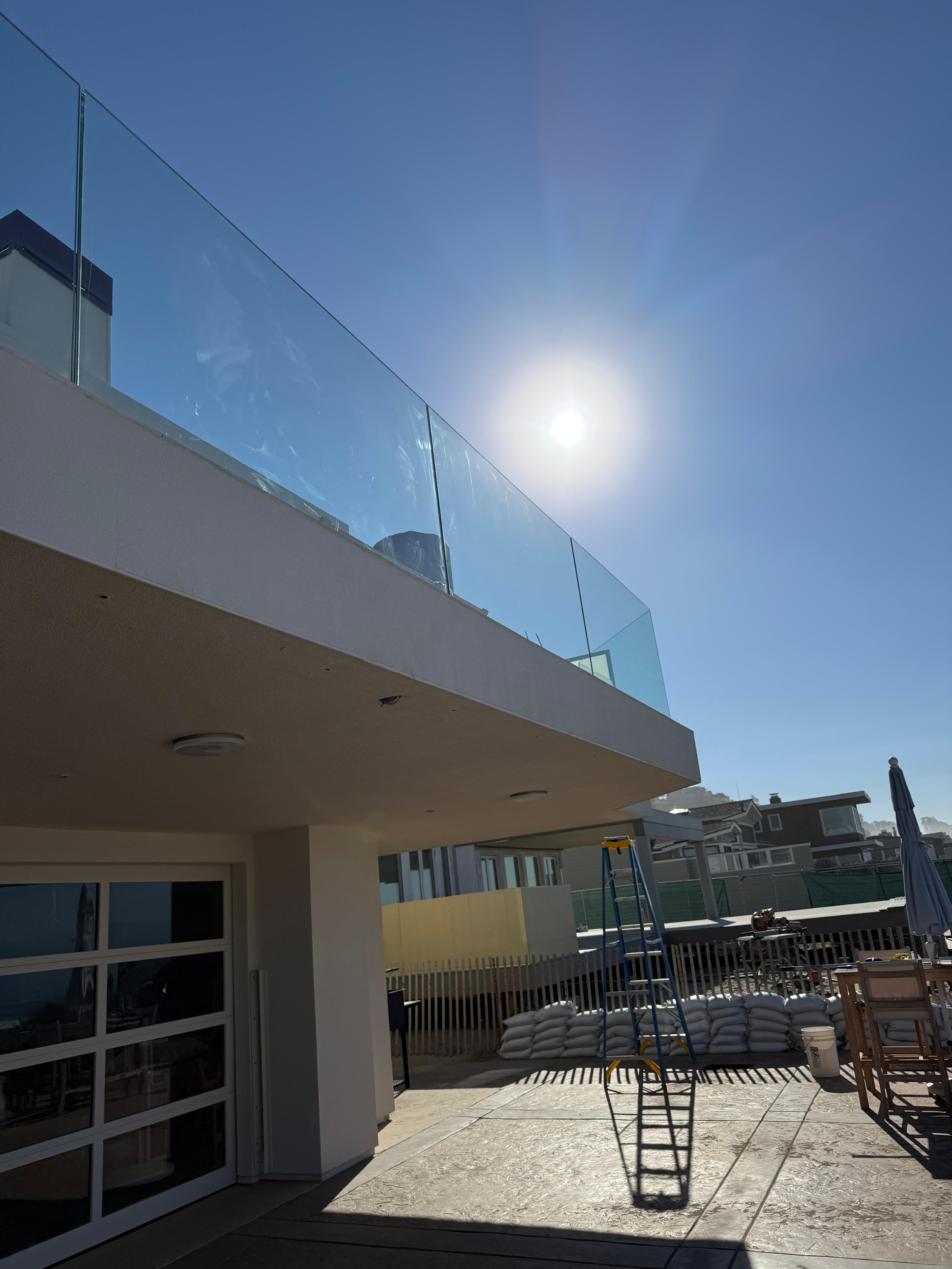 Beachfront property cleaning